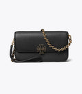 Britten Bag Leather Chain Convertible Wristlet Black Tory Burch