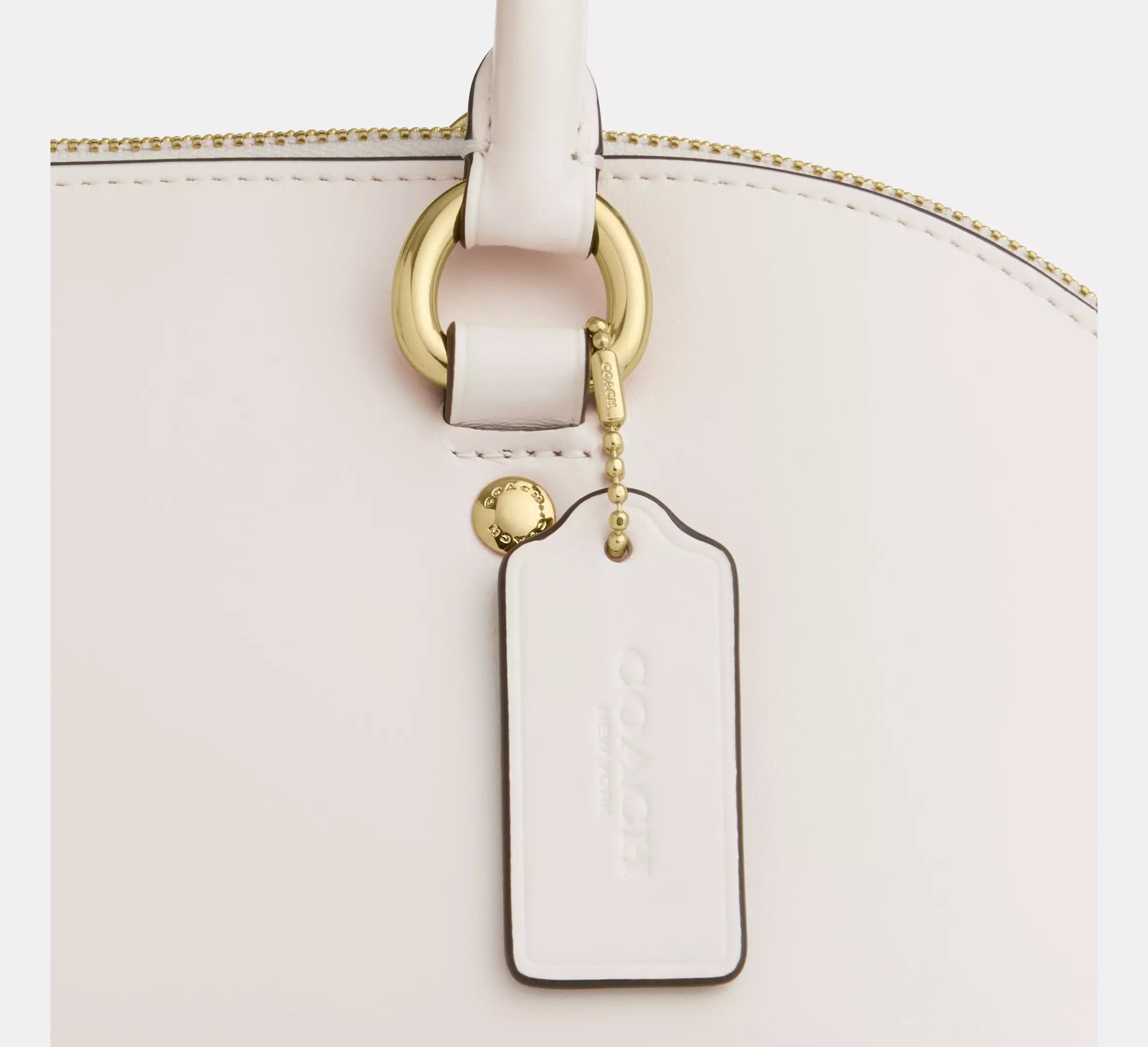 Lara Satchel Bag Chalk Coach