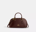 Lara Satchel Bag Maple Coach