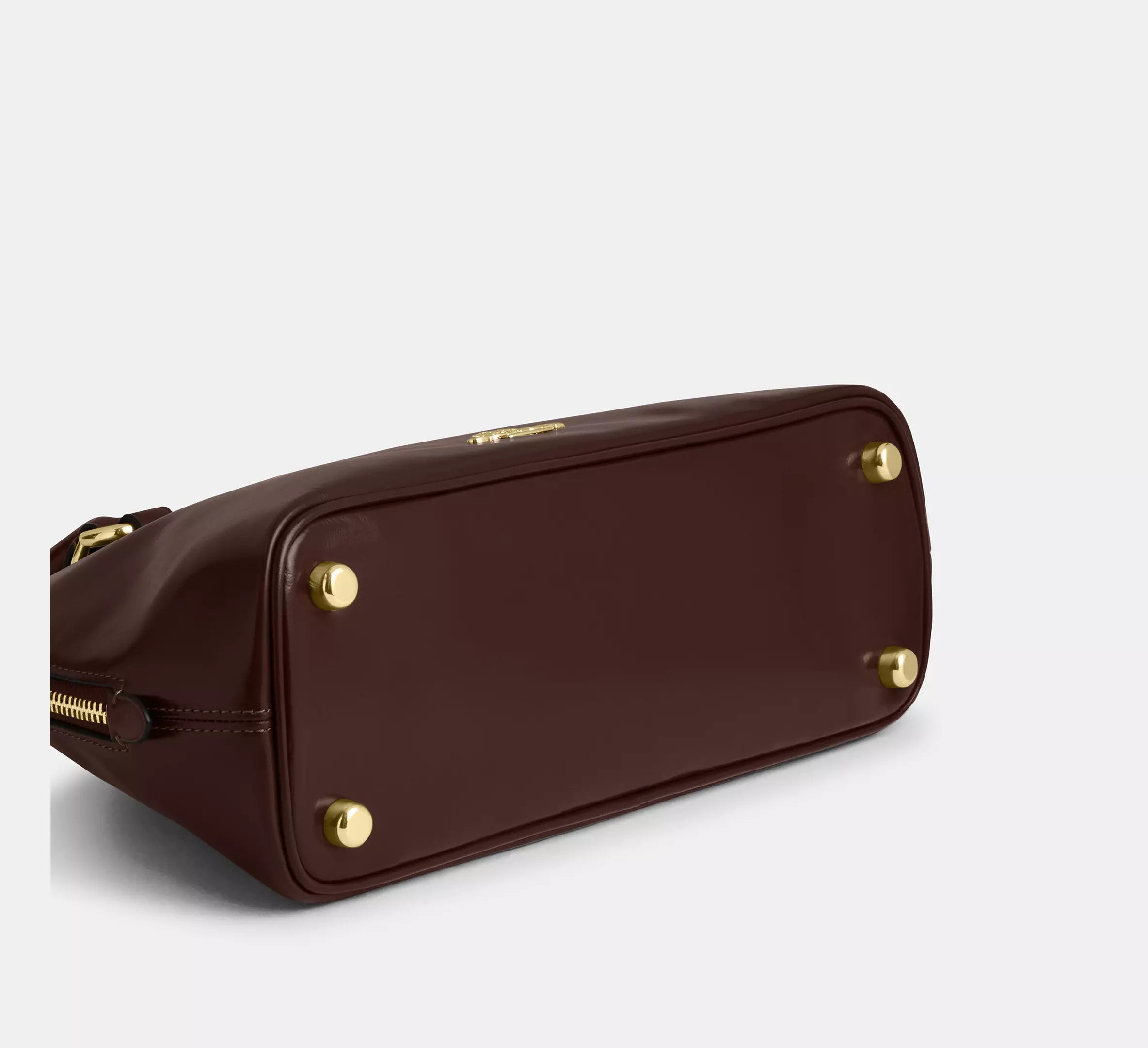 Lara Satchel Bag Maple Coach