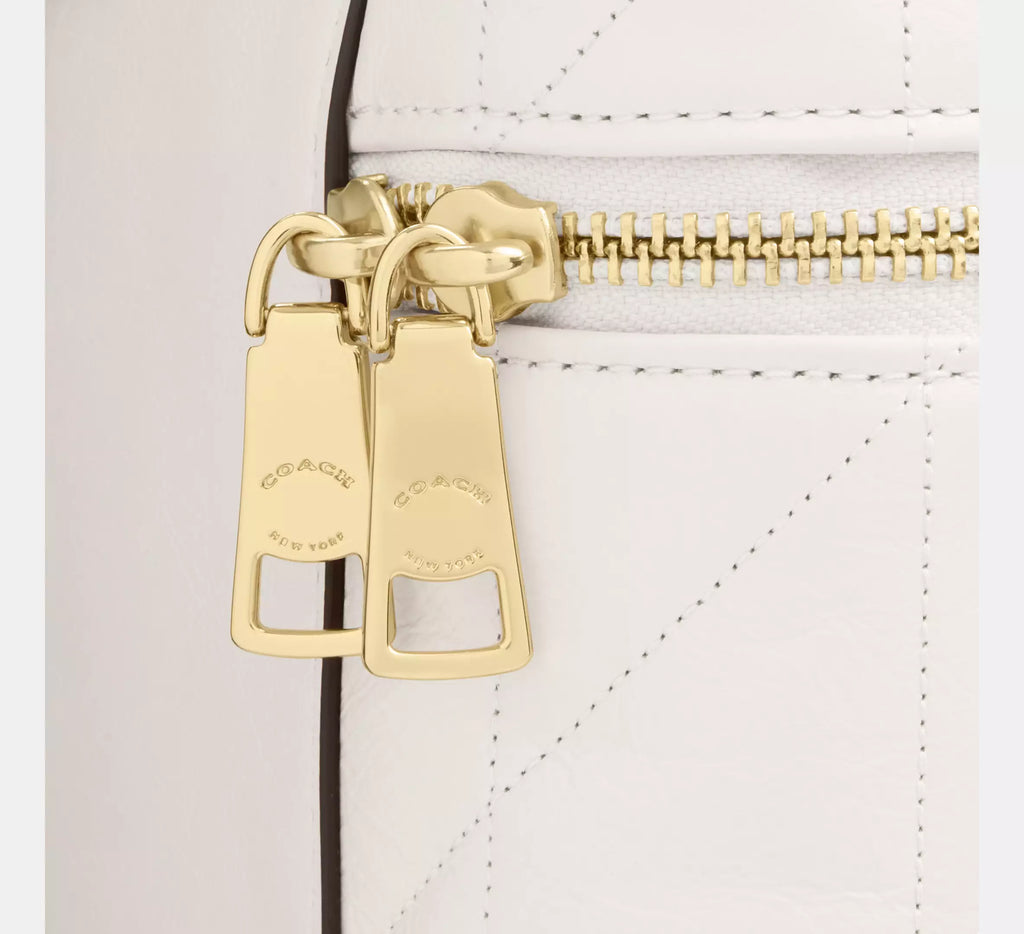 Rainer Crossbody Bag 18 With Quilting Chalk Coach