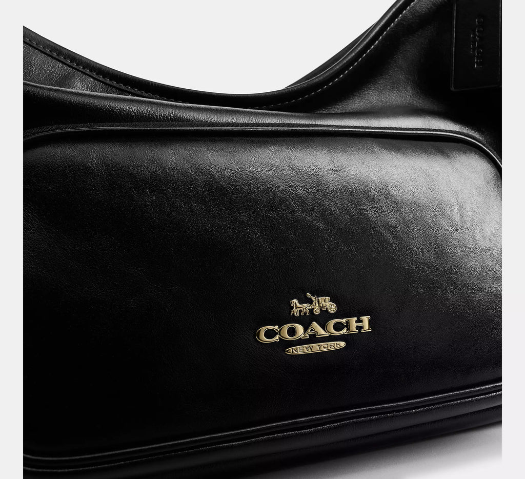 Laurel Shoulder Bag With Pockets Black Coach