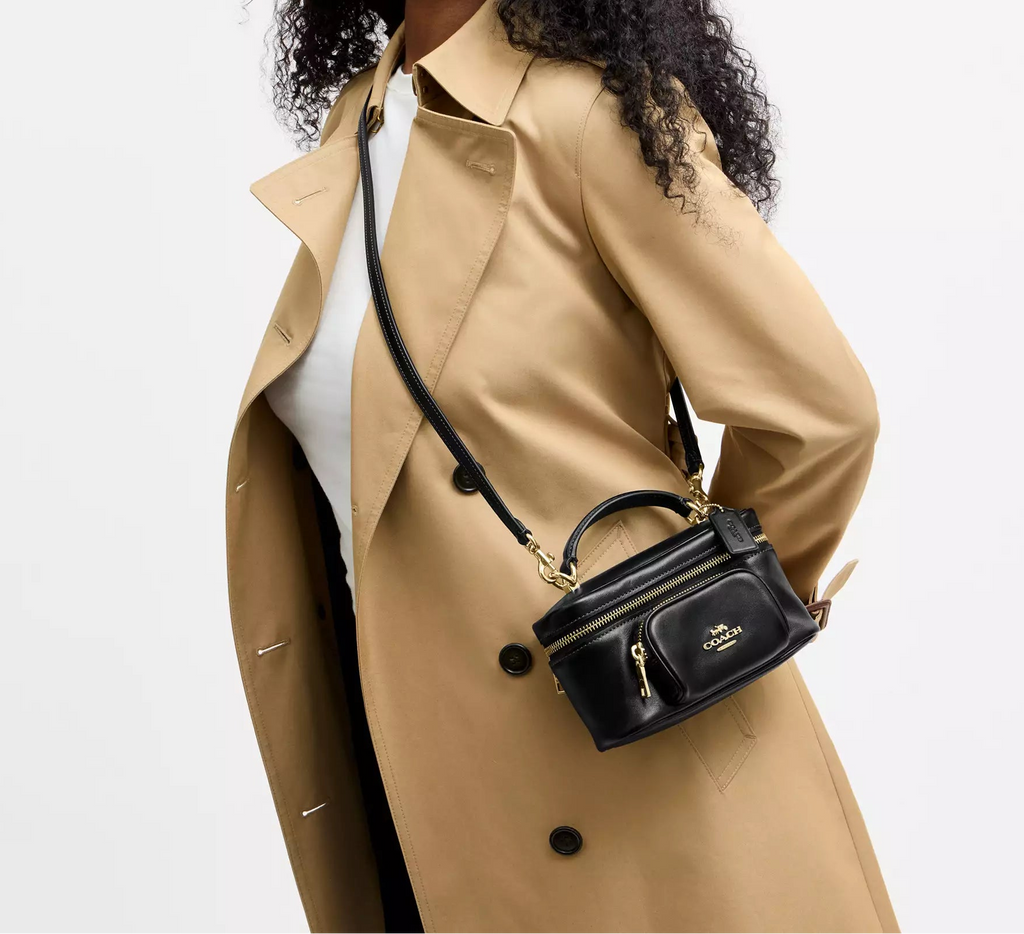 Rainer Crossbody Bag 18 With Pocket Black Coach