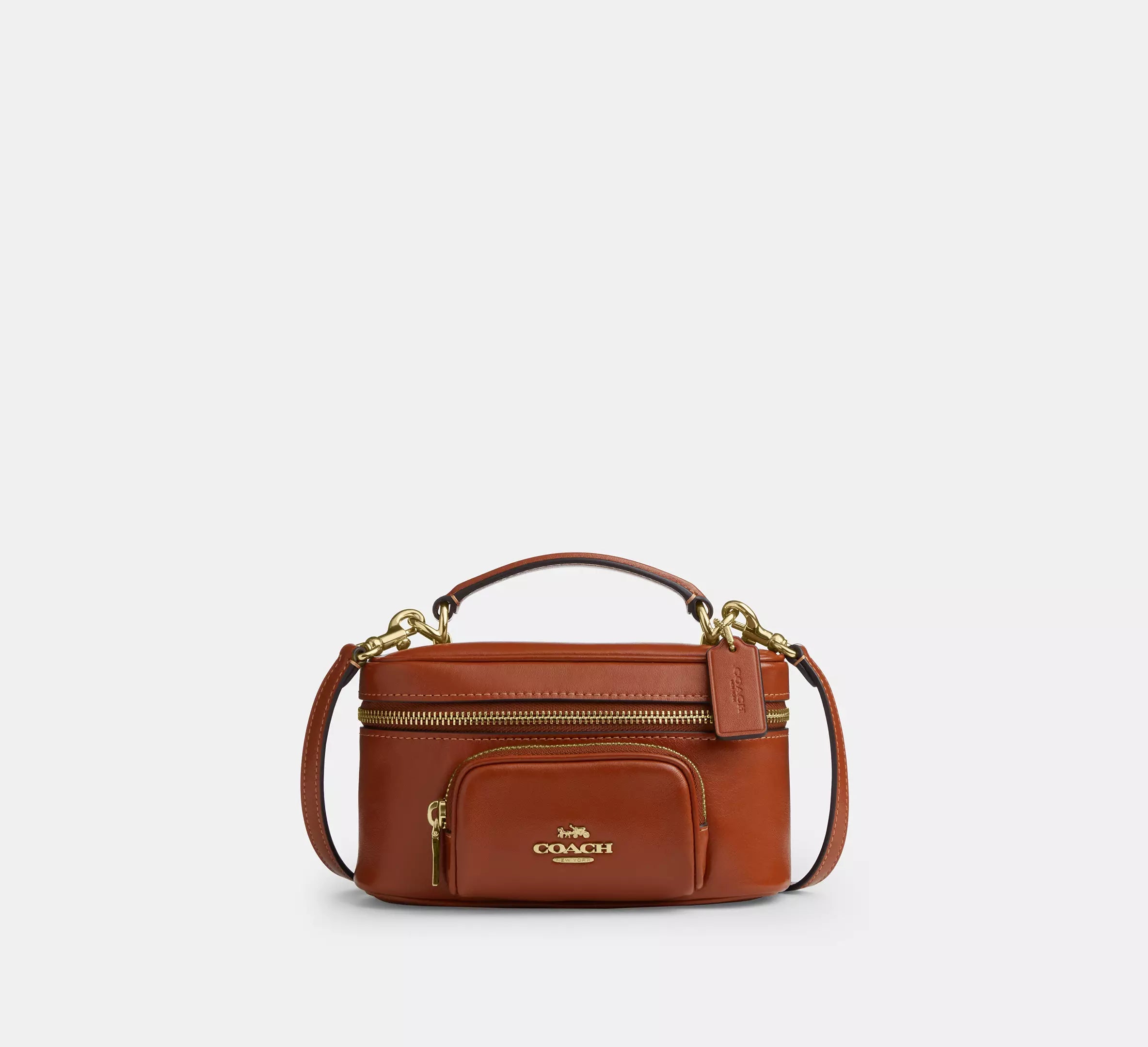 Rainer Crossbody Bag 18 With Pocket Cinnamon Coach