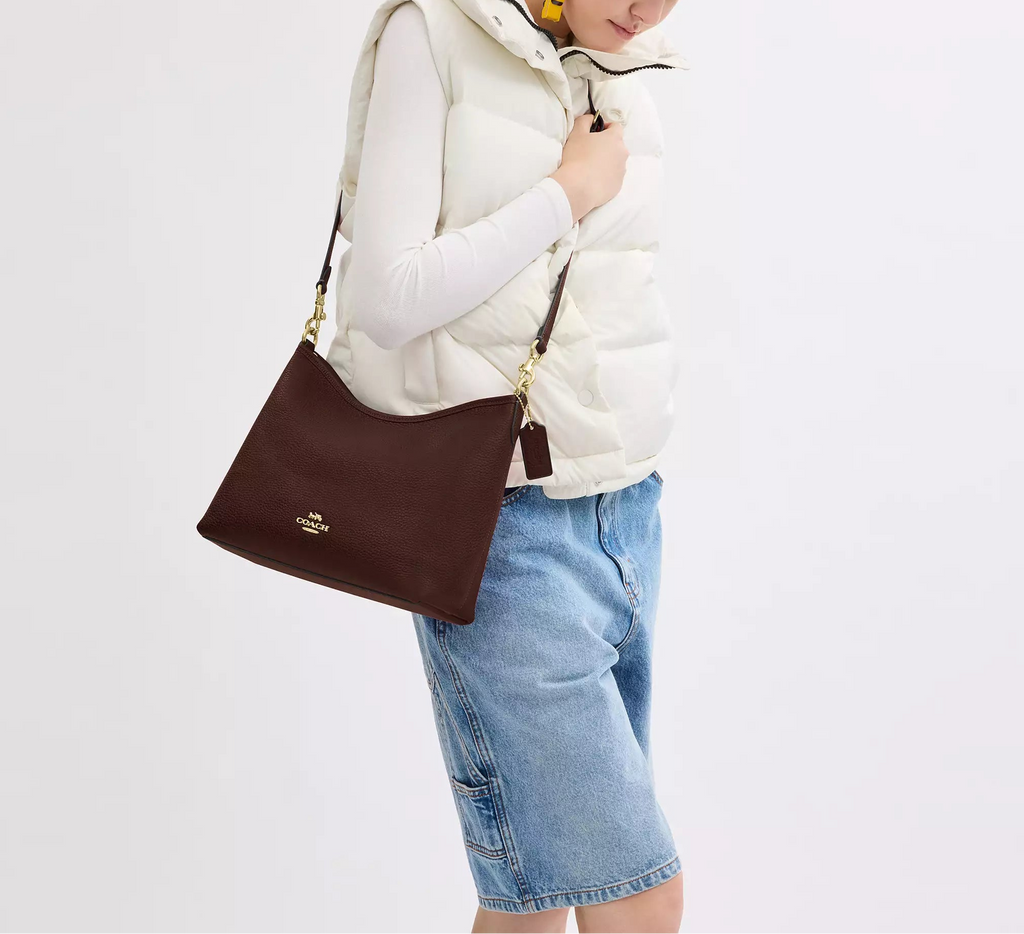 Laurel Shoulder Bag Maple Coach